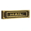 Salsbury Industries 4075A Mail Slot - Deluxe - Solid Brass - Antique Finish