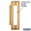 Salsbury Industries 4085B Mail Slot - Vertical - Brass Finish