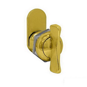 Salsbury Industries 4188 Thumb Latch - Option for Locking Column Mailbox and Modern Mailbox - Gold Finish