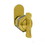 Salsbury Industries 4188 Thumb Latch - Option for Locking Column Mailbox and Modern Mailbox - Gold Finish