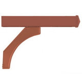 Salsbury Industries 4378D-COP Arm Kit - Replacement for Deluxe Post for (2) Designer Roadside Mailboxes - Copper