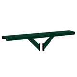 Salsbury Industries 4384GRN Spreader - 4 Wide with 2 Supporting Arms - for Roadside Mailboxes - Green
