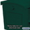 Salsbury Industries 4550GRN Townhouse Mailbox - Post Style - Green