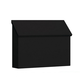 Salsbury Industries 4610BLK Traditional Mailbox - Standard - Horizontal Style - Black