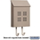 Salsbury Industries 4625BGE Traditional Mailbox - Decorative - Vertical Style - Beige