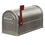 Salsbury Industries 4850D-PEW Deluxe Rural Mailbox - Pewter