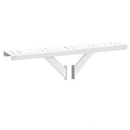 Salsbury Industries 4885WHT Spreader - 5 Wide with 2 Supporting Arms - for Rural Mailboxes and Townhouse Mailboxes - White