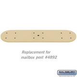 Salsbury Industries Arm Kit - Replacement for Classic Mailbox Post - 2 Sided