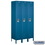 Salsbury Industries 51368BL-U 15" Wide Single Tier Standard Metal Locker - 3 Wide - 6 Feet High - 18 Inches Deep - Blue - Unassembled