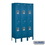 Salsbury Industries 62352BL-U 12" Wide Double Tier Standard Metal Locker - 3 Wide - 5 Feet High - 12 Inches Deep - Blue - Unassembled