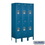 Salsbury Industries 62355BL-U 12" Wide Double Tier Standard Metal Locker - 3 Wide - 5 Feet High - 15 Inches Deep - Blue - Unassembled