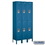 Salsbury Industries 62362BL-U 12" Wide Double Tier Standard Metal Locker - 3 Wide - 6 Feet High - 12 Inches Deep - Blue - Unassembled