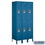 Salsbury Industries 62368BL-U 12" Wide Double Tier Standard Metal Locker - 3 Wide - 6 Feet High - 18 Inches Deep - Blue - Unassembled