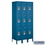 Salsbury Industries 63368BL-U 12" Wide Triple Tier Standard Metal Locker - 3 Wide - 6 Feet High - 18 Inches Deep - Blue - Unassembled