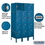 Salsbury Industries 65358BL-U 12" Wide Five Tier Box Style Standard Metal Locker - 3 Wide - 5 Feet High - 18 Inches Deep - Blue - Unassembled