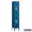 Salsbury Industries 72152BL-U 12" Wide Double Tier Vented Metal Locker - 1 Wide - 5 Feet High - 12 Inches Deep - Blue - Unassembled