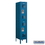 Salsbury Industries 72158BL-U 12" Wide Double Tier Vented Metal Locker - 1 Wide - 5 Feet High - 18 Inches Deep - Blue - Unassembled