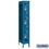 Salsbury Industries 73168BL-U 12" Wide Triple Tier Vented Metal Locker - 1 Wide - 6 Feet High - 18 Inches Deep - Blue - Unassembled