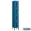 Salsbury Industries 74162BL-U 12" Wide Four Tier Vented Metal Locker - 1 Wide - 6 Feet High - 12 Inches Deep - Blue - Unassembled