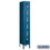 Salsbury Industries 76165BL-U 12" Wide Six Tier Box Style Vented Metal Locker - 1 Wide - 6 Feet High - 15 Inches Deep - Blue - Unassembled