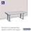Salsbury Industries 77771-ADA Aluminum ADA Locker Bench - 42 Inches Wide