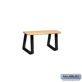 Salsbury Wood Locker Bench - Free Standing - 36 Inches Wide to 96 Inches Wide