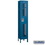 Salsbury Industries 81165BL-U 15" Wide Single Tier Vented Metal Locker - 1 Wide - 6 Feet High - 15 Inches Deep - Blue - Unassembled