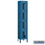 Salsbury Industries 84165BL-U 15" Wide Four Tier Vented Metal Locker - 1 Wide - 6 Feet High - 15 Inches Deep - Blue - Unassembled
