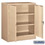 Salsbury Industries 9048TAN-U 36" Wide Counter Height Storage Cabinet - 42 Inches High - 18 Inches Deep - Tan - Unassembled