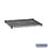 Salsbury Industries 9138BLK Additional Shelf - for Wire Shelving - 36 Inches Wide - 18 Inches Deep - Black