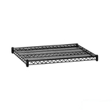 Salsbury Industries 9134BLK Additional Shelf - for Wire Shelving - 36 Inches Wide - 24 Inches Deep - Black