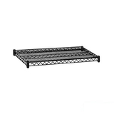 Salsbury Industries 9138BLK Additional Shelf - for Wire Shelving - 36 Inches Wide - 18 Inches Deep - Black