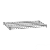 Salsbury Industries 9148CHR Additional Shelf - for Wire Shelving - 48 Inches Wide - 18 Inches Deep - Chrome