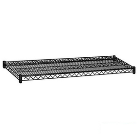 Salsbury Industries 9158BLK Additional Shelf - for Wire Shelving - 60 Inches Wide - 18 Inches Deep - Black