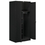 Salsbury Industries 9274BLK-A Storage Cabinet - Combination - 78 Inches High - 24 Inches Deep - Black - Assembled