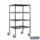 Salsbury Industries 9534M-BLK 36" Wide Mobile Wire Shelving - 69 Inches High - 24 Inches Deep - Black