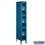 Salsbury Industries S-63168BL-U 12" Wide Triple Tier See-Through Metal Locker - 1 Wide - 6 Feet High - 18 Inches Deep - Blue - Unassembled