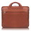 McKlein 15474 Bridgeport 17" Large Leather Laptop & Tablet Briefcase, Brown