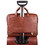 McKlein 15484 Bronzeville 15" Medium Leather Laptop & Tablet Briefcase, Brown