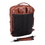 McKlein 18874 East Side 17" Leather 2-In-1 Laptop Cross-Body & Backpack, Brown