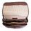 Siamod 25414 Sabotino 17" Leather Vertical Messenger Bag