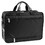 McKlein 58435 Hubbard 15" Nylon Dual-Compartment Laptop Briefcase, Black
