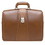 McKlein 83384 Harrison 17" Leather Partners Laptop Briefcase, Brown