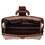 McKlein 83384 Harrison 17" Leather Partners Laptop Briefcase, Brown
