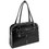 McKlein 96635 Oak Grove 15" Leather Laptop Briefcase, Black