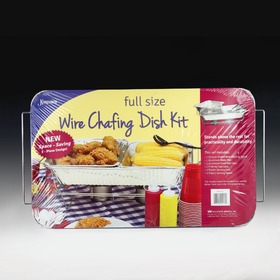 Maryland Plastics CR 04121 Kingsmen 8-Pc Chafing Dish Kit