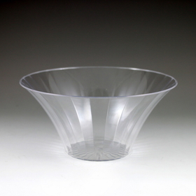 Maryland Plastics Candy Time Flared Bowl, Clear