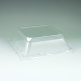 Maryland Plastics Simply Squared Plate Lid, Clear