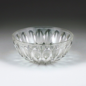 Maryland Plastics MPI0027 4.5" Crystalware Dessert Bowl, Clear