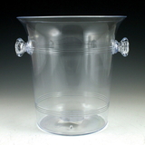 Maryland Plastics MPI0054 7.5 qt Sovereign Ice Bucket, Clear